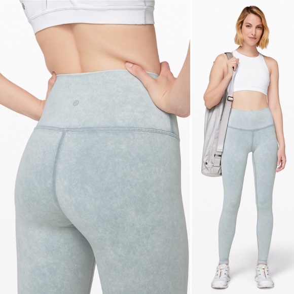 Lululemon Wunder Under Washed Chambray 